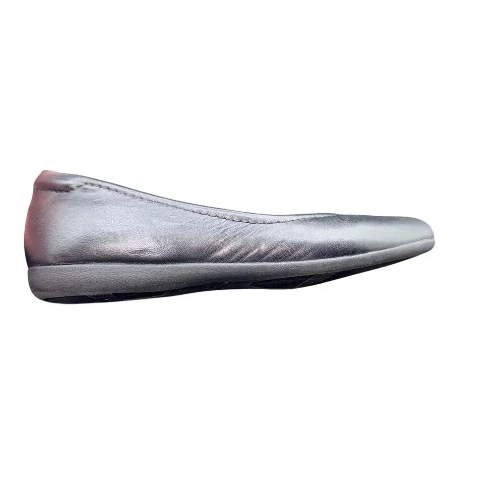 Naturalizer Flexy Black Leather Ballet Flats Women’s Size 8.5M